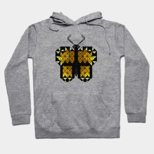 Monarch Butterfly - Geometric Abstract Hoodie